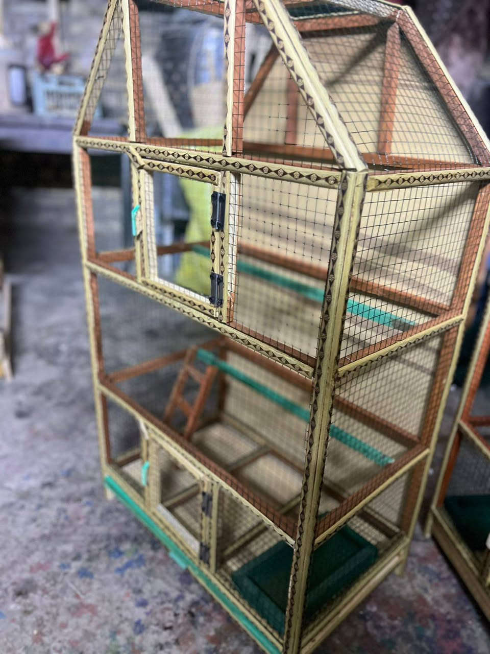 صلى على محمد❣️ توصيل محافظات ❤️
صلى على محمد. توصيل للجميع محافظات
لارتفاع متر 🪚              اسعار جمله  نشتغل حسب طلب 
عرض 60 🔨                      ♻️ سارع بالحجز عتمد♻️
نزال 35 ⚠️
مجر تنضيف. معلف. ودرج ♻️
شغل درجه والى بغداد الغزليه 
*********** وتساب 💢
