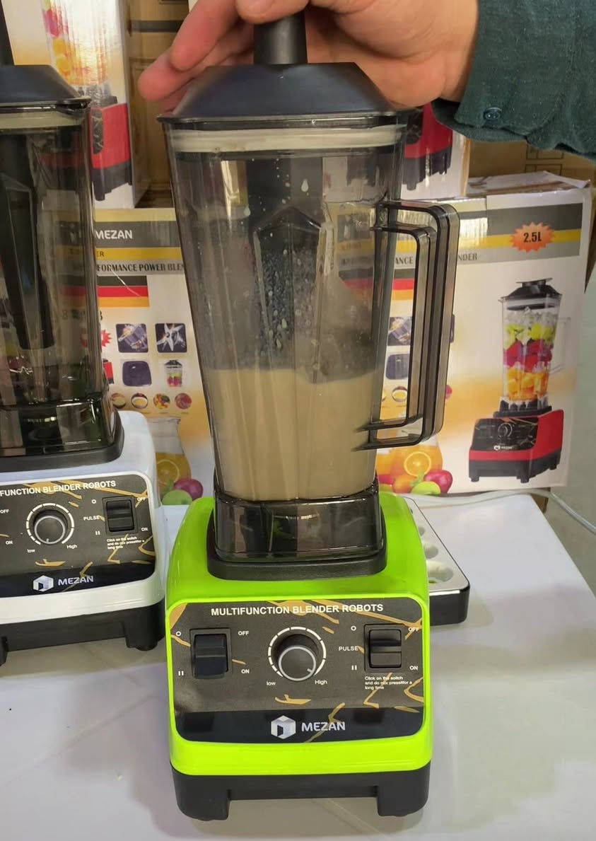 خلاط كهربائي 2.5 لتر 5500 واط مع 4 شفرات حادة من الفولاذ المقاوم للصدأ 👍

متوفر توصيل 🛵


**إذا كنت صاحب هذا الإعلان وتريد حذفه لأي سبب، رجاءا أرسل رسالة إلى الدعم الفني**