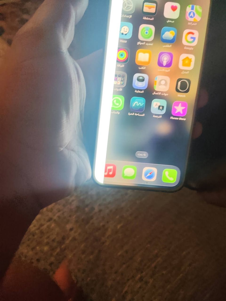 إعلان للبيع أو مراوس 📱
ايفون 12 برو ماكس
💾 الذاكرة: 256GB
🔋 صحة البطارية: 74%
الجهاز وقع مني وصار خط بالشاشة مثل ما واضح بالصور
📸 الكاميرا الأمامية ما تشتغل
الجهاز يُباع على وضعه الحالي
للبيع أو مراوس حسب الرغبة ✅
تواصل ***********
