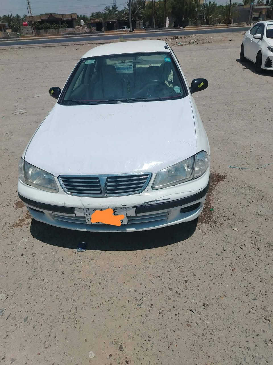 سلام عليكم نيسان سني للبيع موديل 2002 رقم بغداد السعر 60 وبيه مجال الاستفسار *********** واتساب ***********
