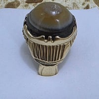 سبحة يسر بحر الاحمر • خاتم جزع يماني • خاتم نحاس اصلي