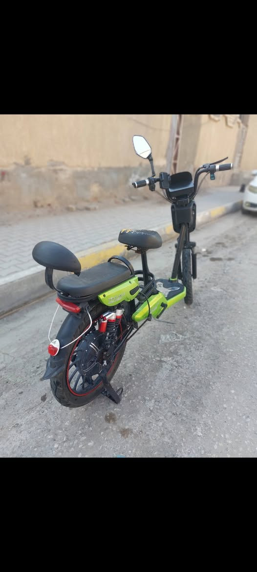 ​معلومات المنتج:
الحاجة: بايسكل شحن
​اسم الحاجة: بايسكل شحن حجم 20
​الشركة: الريان RAYAN
​الموديل: 2024
​قدرة الملف: 800W
​المواصفات:
​شاشة ديجيتال تحدد العطل، يحتوي على أربع سرع، دبل أمامي دهن، دبل خلفي غاز، يحتوي على مسجل MP3، الضوء عالي ناصي رماش LED، يحتوي على ستاند موبايل، يحتوي على منفذ USB لشحن الهاتف وأشياء أخرى، يحتوي على حساس بريك، يحتوي على مثبت سرعة.
​التواصل:
​الموقع: كربلاء
​رقم الهاتف: ***********
