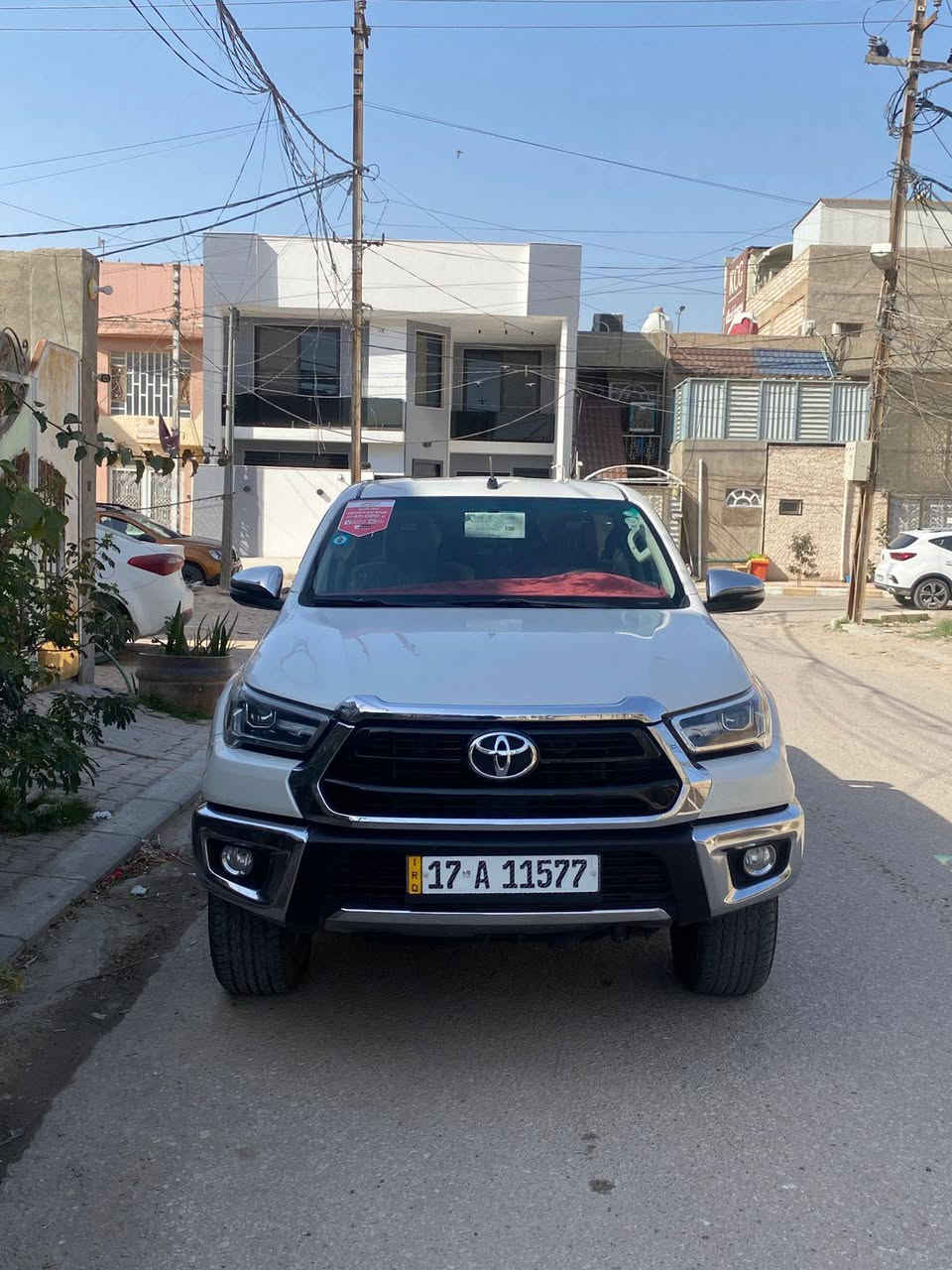 تيوتا هايلوكس فور ويل موديل 2022 
رقم مثنى الدولي سنويه ل 27
ماشيه 130 الف
شركه ساژ
السونار مرفق مع الصور
محرك:- 2700cc 4x4
المحرك وكير شرط وكاله مرفق صور تبديل الزيت وكاله تيوتا الرسمي
4X4 دفع رباعي 
كامرة
كراسي تبريد
حساس خلفي
لايت زنون
لد امامي زنون
تبريد قطعتين
شاحن مبايل بلاتوث
جميع الزجاج اوتوماتك
نضام الـ ايكو
نضام الـ بور 
مانع انزلاق
كبات شركه موجوده
بصمه ثانيه موجوده
ضررها فقط الي بسونار بدون دواخل 

العنوان : النجف الاشرف 
هاتف ‏‪0783 869 6526‬‏ ابو حسين 
السعر / 245 بيهه مجال جدأ بصيط 
‏‪
