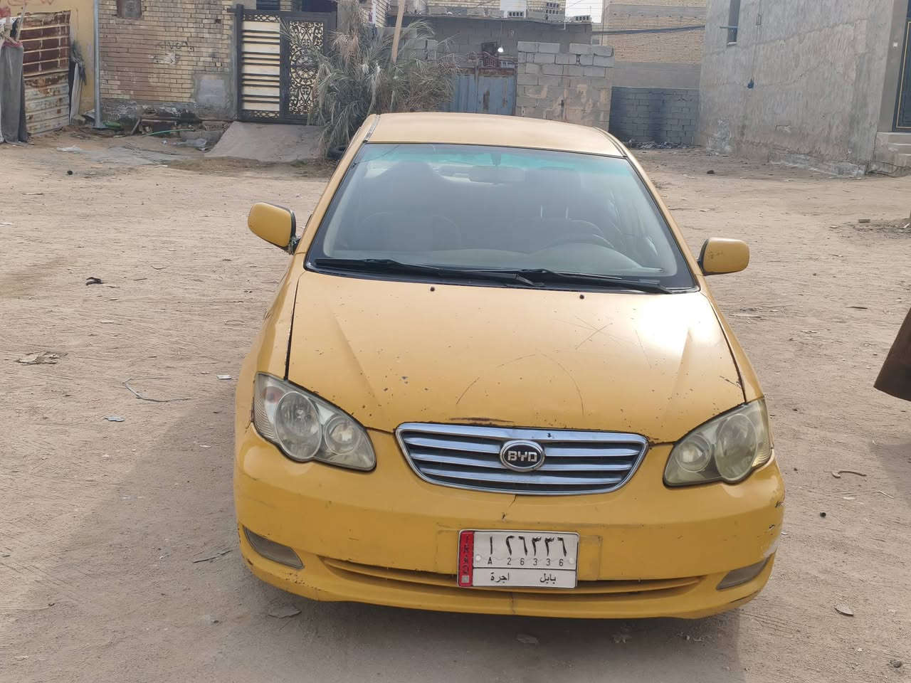 سيارة BYD f3 موديل 2011 سنوية فعالة لغاية 2026/10 السيارة بسمي تحويل ثاني يوم رقمة بابل سعره (39) ورقة وبيه مجال بسيط لمن يهمه الامر الاتصال على الرقم ‏‪
‏‪0783 077 4716‬‏ مكاني كربلاء سيف سعد
