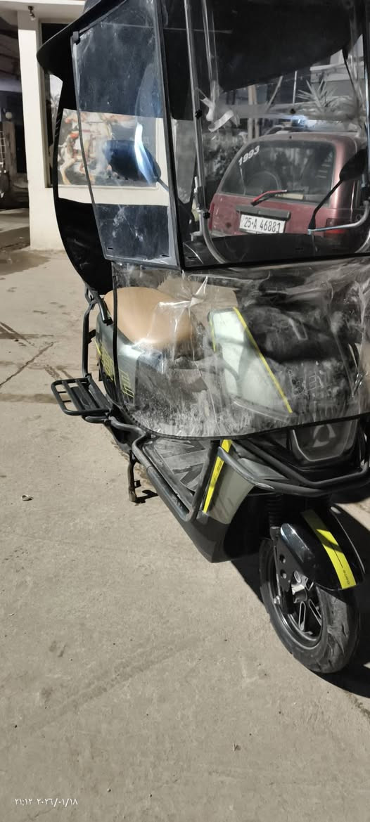 سلام عليكم بايسكل شحن للبيع ٦بطاريه جديد فول نظافه كهربيات كلها شغلاه شرط فول مكان كركوك ***********
