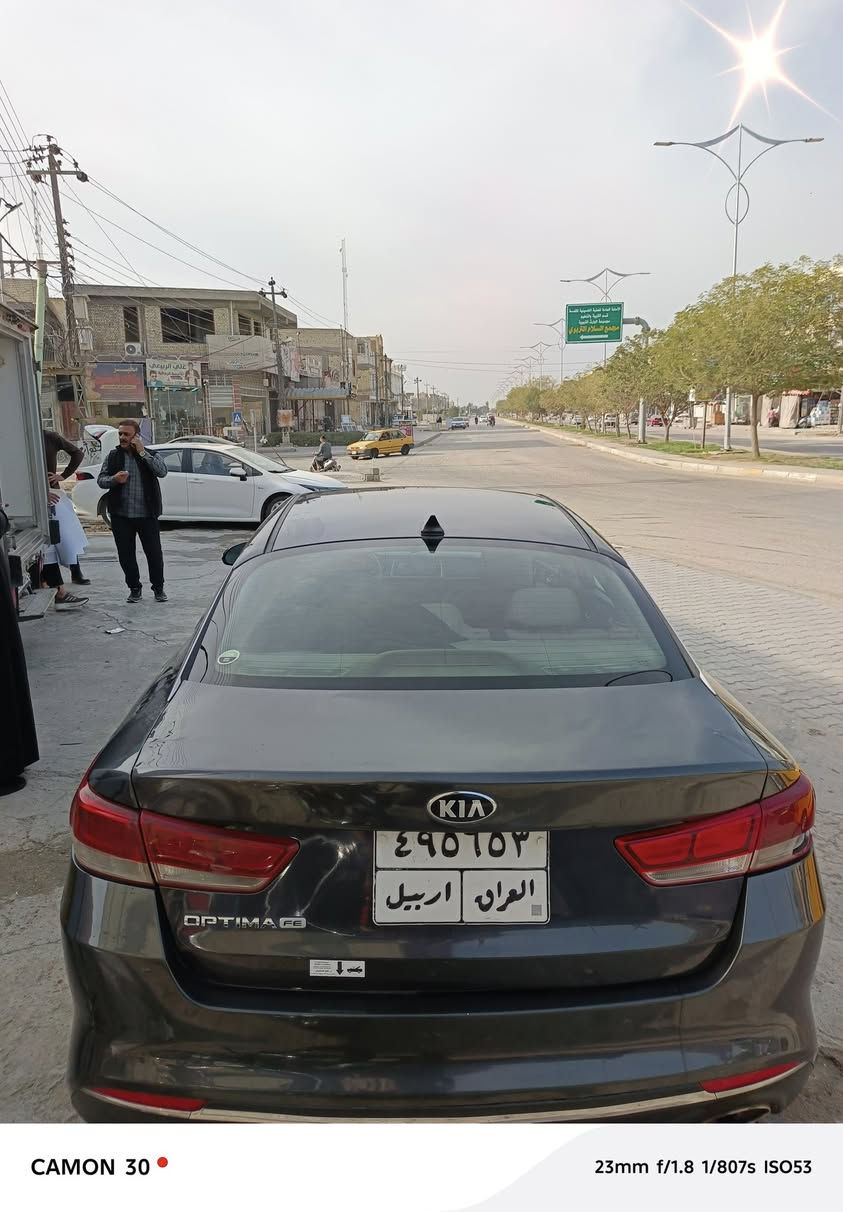 كيا اوبتما 2017 وارد أمريكي كلين بيه بارد قليل جاملغ خلفي العنوان كربلاء 125 ورقة وبيهة مجال ***********

