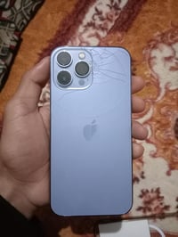 آيفون ١٣ برو ماكس • ٢٥٦ • ضهره مكسور