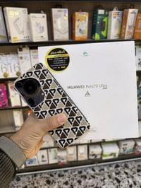 عملاق التصوير هواوي بيورا 70 الترا  512  لون اسود  الجهاز مع ساعه هواو...