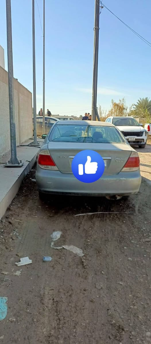 🔥 للبيع كامري وارد أمريكي 2006 – فرصة ما تتعوض 🔥
سيارة نظيفة وباسمي وقابلة للتحويل فوراً بنفس اليوم  بدون أي تأخير.
✅ مكفولة بالكامل
محرك – گير – كهربائيات – وكل ما يخص السيارة كفالة عامة.
المواصفات والإضافات:
كاميرا خلفية.
شاشة عرض حديثة.
سماعات اهتزاز مع مضخم (Bass قوي).
رقم إنكليزي.بغداد
سنوية السيارة نافذة لغاية 2030.
📌 التراي مالك: بصرة وين ما يعحبك 
🚚 السيارة توصل لجميع المحافظات.
🔧 الحالة: السيارة تحتاج صبغ بسيط فقط.
💰 السعر: 80 ( قابل للنقاش).
🔁 للبيع أو المراوس.
📍 الموقع: صلاح الدين – قضاء بلد.
📞 للاستفسار:
***********
