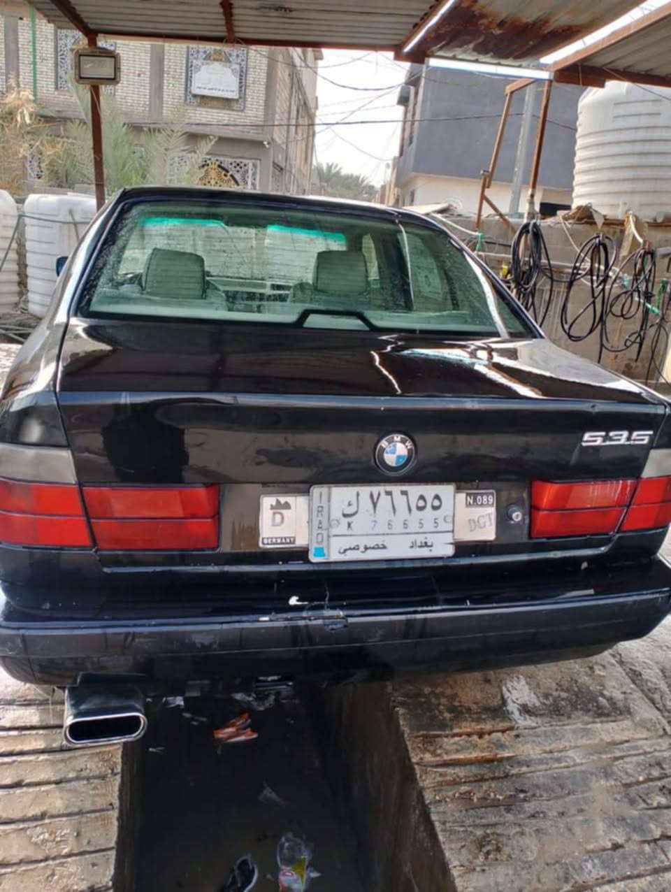 سلام عليكم بي ام للبيع رقم بغداد محرك سته سلندر مفتوح مكينه كير حداديه تبريد شغال  تخم تأير كهربائيت كله شغاله فتح شغاله مكانه كربلاء السعر35 التصال ***********
