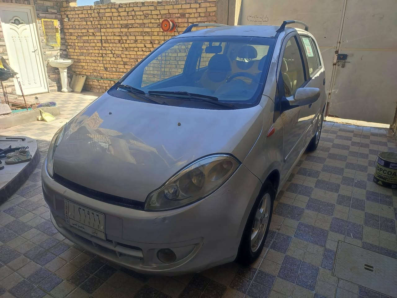 السلام عليكم شيري A1 موديل 12 السيارة جاهزة حدادية تبريد تخم تاير الاتصال ع رقم ***********
