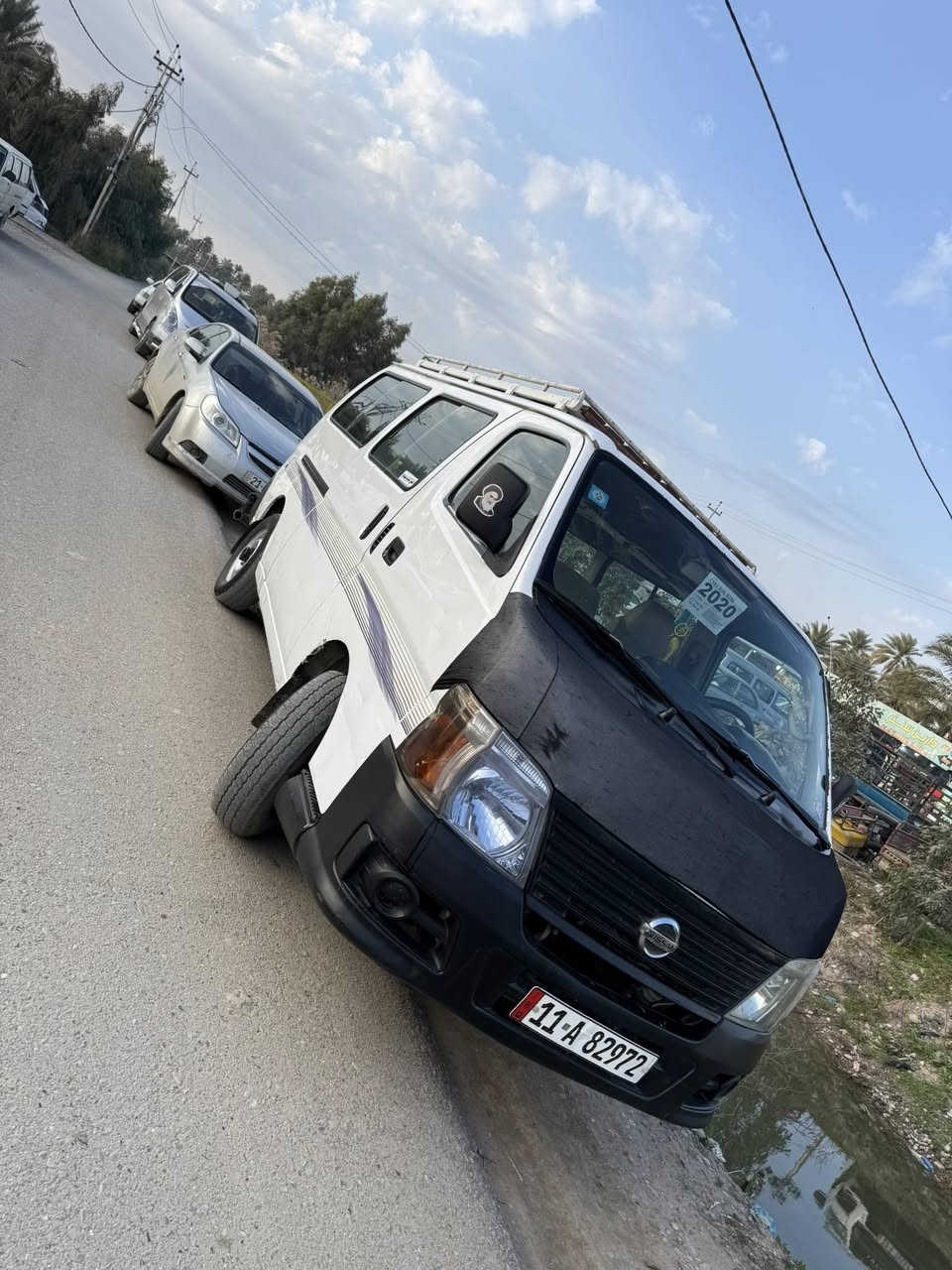 نيسان اورفان موديل 2008سياره جاهزه للشغل***********السعر 110بيها مجال قليل
