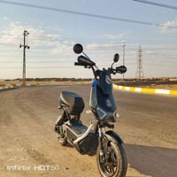 دراجه شحن • مستخدمه قليل • بطاريات جدد