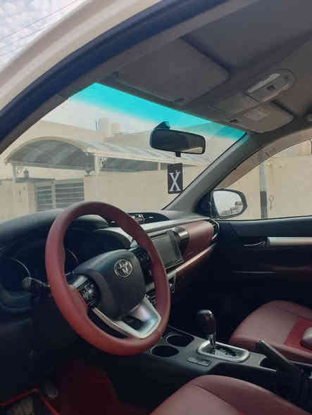 تويوتا هايلوكس 2019 ساس
كفاله عامه رقم بصرة 
تحويل ثاني يوم
ماشيه 175 ألف 
جاهزه من كُل شي 
حداديه + تخم تاير + تبريد + دوشمه 
السعر 245 وبيها مجال قليل 
المو شراي لا يتصل رجاءٍا 
المكان الناصريه الشطرة 
***********
