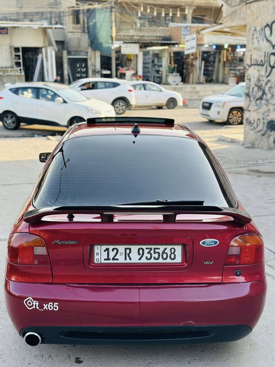 للبيع فورد مونديو 1993
محرك2.0شرط
صبغ جماليه فقط (بدون حادث)
كير شرط
كير عادي 
جامين كهرب 
دركه تحكمات
سلايت شغال  
شاشه كاربلي
كامره خلفيه
احزمه رياضيه
ويل (BBS)16
كشنات كهرب 
بلاجكتور زينون 
لايت عالي زينون 
تايرات  طخم جديد
باتري جديد 
كت كامل عليها سبورت 
عادم (كزوز) رياضي +دونت بايب وكاتم بيها
طخم السياره كله جديد
داخل غرفه جديده
 تغليف كاربون داخل كامل 
 السعر 50وبيها مجال 
للتواصل ***********
*********** .    ……..
