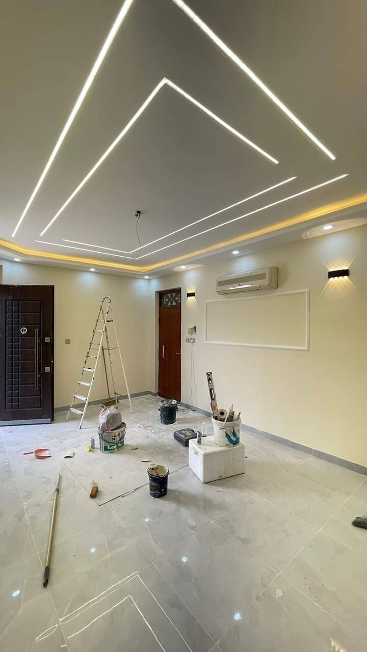 سلام عليكم  بديكورات جبس بورد بأسعار مناسبة شغل درجه اولى  
والسقوف الثانويه 📍 
2_تغليف جدران بلاستك +ورق جدران✅
3_بديل رخام ⬛ +بديل خشب ⬜
5_ديكور بلازما 🔳
6_سحبات بورك🔲
8_اصباغ (المنازل +المباني) ⚪⚫ 
لاستسفار مراجعه الصفحه او الاتصال ***********
