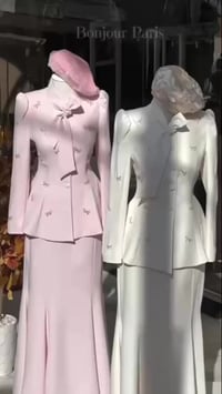 طقم نسائي • ايطالي مبطن • مقاسات 38-48