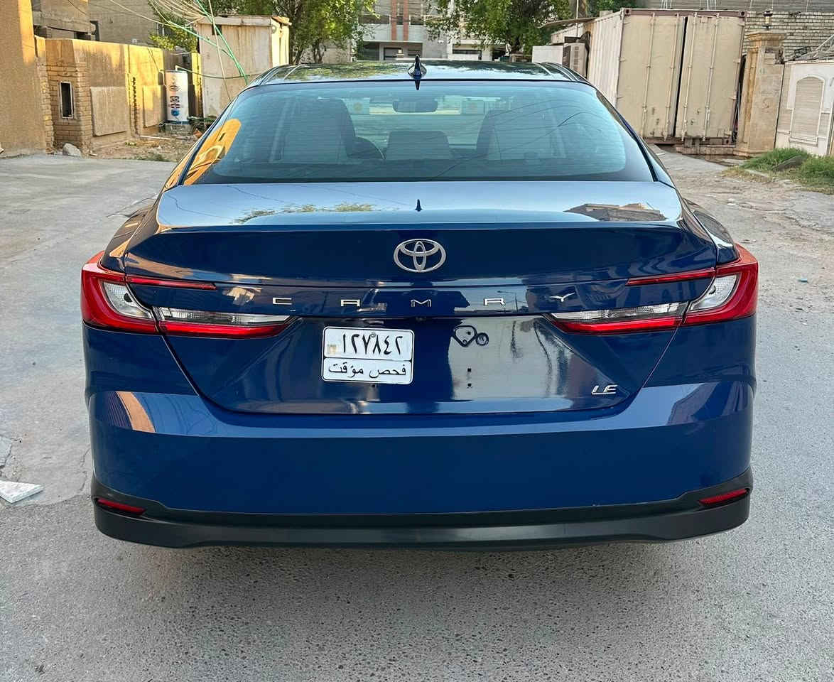 تيوتا كامري le 💙

للبيع او مرواس بكورله هايبرد فقط

موديل :2025 

الون : ازرق  
الممشى : 28 الف فقط 
حجم المحرك : 2500هايبرد

الفئه :le 
مرقم و كامله سياره

: المواصفات 

- كشنات مخمل
- ⁠كشنات تدفئه 
- شفتات ستيرن
- ⁠ستيرن تدفئه
-نقط عمياء 
-تبريد قطعتين
-كشن كهرباء
-شاشه 
-بصمه

وباقي المواصفات المعروفه 

رقم بغداد بسمي الشخصي 

ضرر السياره /حزام + حوض الي وره مكصوص
صور الحادث واتساب
 هـ***********

