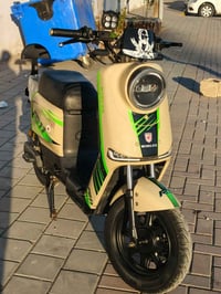 دراجة شحن R11 • ٥ بطاريات ٣٢ فولت • هيدلايت زنون