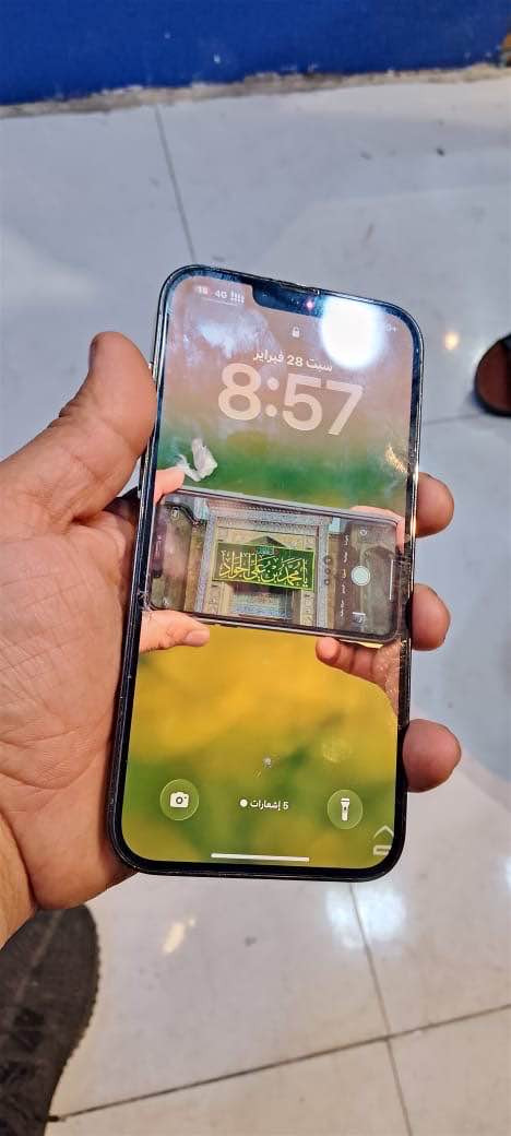 ايفون 13 برو ماكس الجهاز كفالة من كلشي جهازي مو بياع شرا البطارية 84 السعر 650 قفل المكان نجف مامتواجد بالفيت هذة الرقم اتصال او واتس اب ***********
