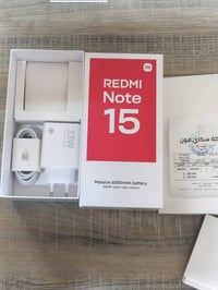ريدمي نوت ١٥ • ٢٥٦ • بطاريه ٦٠٠٠