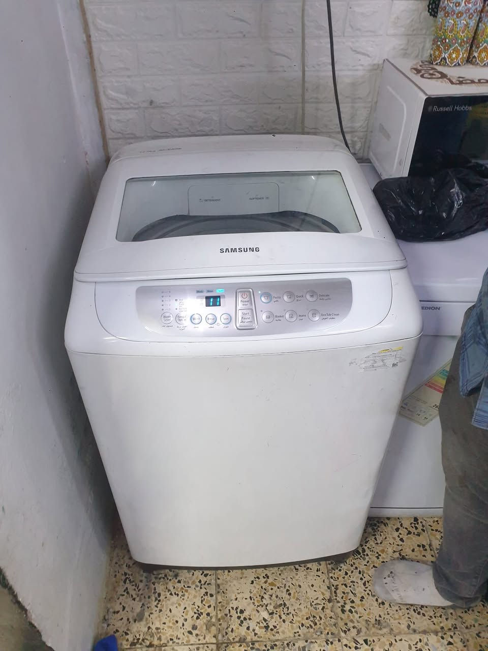 تم تصليح غسالة سامسونج منزليا لبيت الاخ ابو نرجس المحترم في منطقة النهضة 
.
.
.
.
.
واتساب ***********)
يعلن مركز ابو ادم لصيانة الغسالات 
عن صيانة كافة انواع الغسالات الاوتوماتيك والعادية
علماً/جميع قطع الغيار الذي يتم استبدالها اصلية 💯
مع ضمان حقيقي ٥  اشهر والصيانة موقعية (بمنزلكم) مكان الورشة الفرع الاول البياع ..الفرع الثاني مدينة الصدر 
جميع المجمعات السكنية والشقق 
فريقنا يعمل على صيانة الغسالات بمنازلكم في الكرخ والرصافة دون الحاجة الى نقلها.
كل ما عليكم مراسلتنا او الاتصال على:(***********واتساب)
https://www.facebook.com/hashimalseedm/
مصلحين غسالات #أوتوماتيك
#مصلح غسالات
