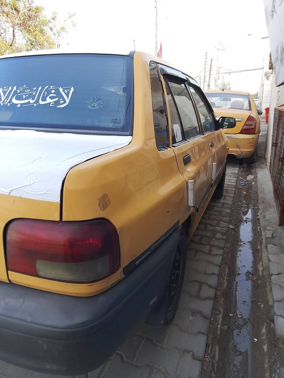 السلام عليكم سايبا 2012 مكفوله من الضربه والصبغ رقم بغداد انكليزي بسمي اني المالك مصفره هيئه ومرور  مكاني نجف بيع مستعجل
السعر 27 وبيه شويه مجال الاستفسار رقمي ***********
