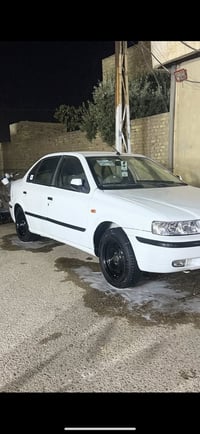 سمند 11 مكفوله ضربه وصبغ سنويه ل28 السعر 45 07708613632