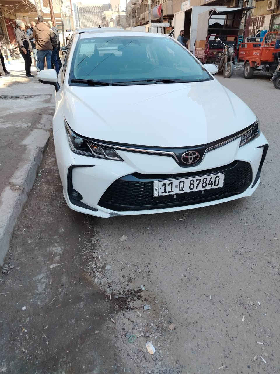 سلام عليكم كورولا هايبرد موديل 24 ماشيه 26الف مواصفات معروفه الشكل الخليجي
رصعه بلباب موضح في الصور
سياره بسمي العنوان بغداد شارع فلسطين هاتف ***********
