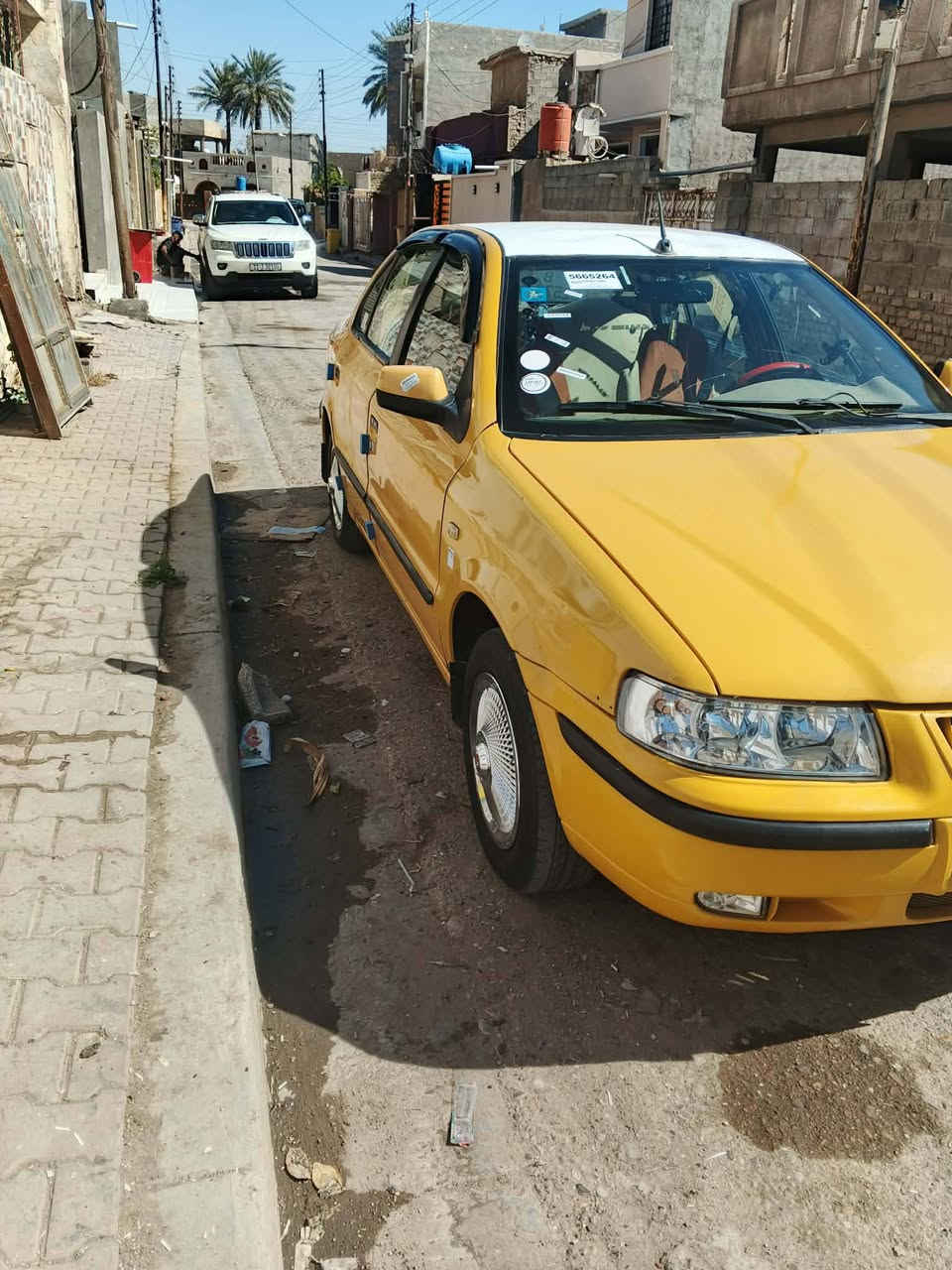 سلام عليكم سمند 11 للبيع ضربتها جاملخ امامي ومبدل تبريد شغال كهربائيات شغاله كير ومحرك مكفولات مكاني بغداد المدائن سعر 28 وبيهة مجال ***********
