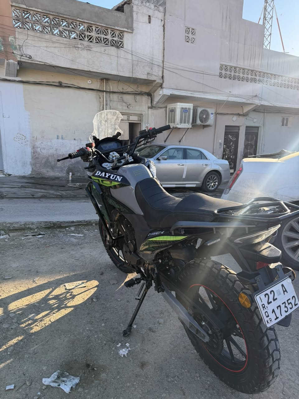 دافنجر 300cc للبيع شكل جديد دراجه موديل 2026رقم انكليزي وسنويه تحويل ثاني يوم دراجه كفاله عامه بس من عده هاي لكسر لي بل دشبول ميثر دراجه ماشيه6000 الف بعدها زيرو كفاله عام شرط تحويل سعر لمطلوب 3500 ملاين ونص وبيها مجال بسيط ترهم بل قسط *********** وبقيه الغراض لمرايه ول اشاير موجودات بس ضامهن
