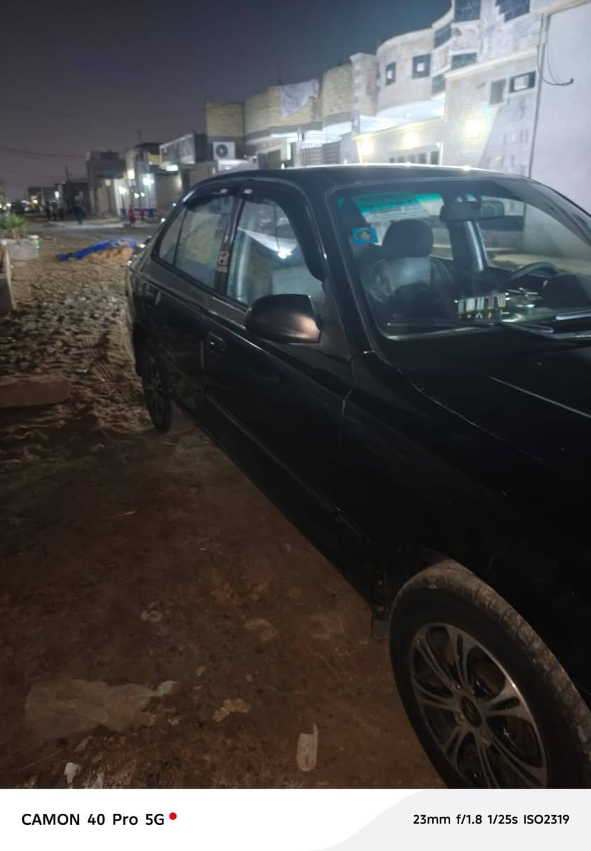 سياره اكسنت موديل 2002محرك ومكينه مكفولات شادلهة محرك مال اكسنت صابونه صدر جديد تدفى تبريد  مصبوغه صبغ عام للجماليه الرقم بغداد النكليزي مصفره غرامات السعر ٥١ ورقه وبيهة مجال قليل ***********
