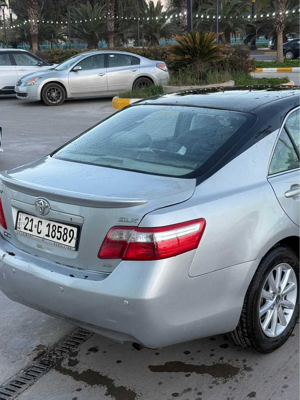 السلام عليكم 
كامري 
موديل ٢٠٠٧
صبغ حزام بدون شاصي بدون ايربكاك
مامگلوب قمارة مابيهة صبغ
مكينة كير تبريد تدفئة كهربائي مابيهه اي نقص
سعر ٧٦$ بيهة مجال 
مكان السيارة كلار 
*********** كالار, السليمانية

