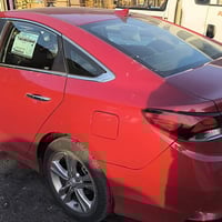 سوناتا  موديل 2019  سياره بيها ثلاث  قطع ابيع احزام    سياره حادثها جا...