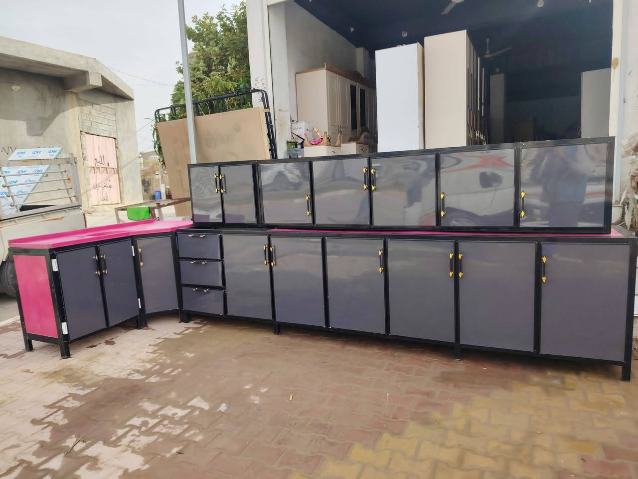 كاونتر تفصال حطاطه شغل ايد ٣ متر ونص سنك مرمر جلولاء سوك السبت السايدين لاستفسار *********** وتساب خاص
