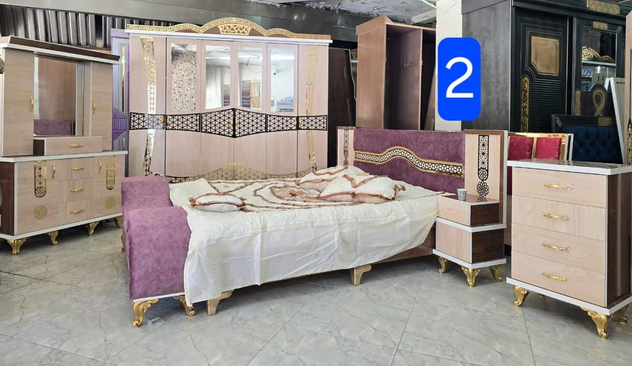 😎#من عنااا وحصرا  😍
🔥👈 احدث واجمل تصاميم غرف النوم خشب لمايكا 👍🏼
😍🤩وبس 7 مليون مع فرشة هددية👍
📲للاستعلااام
الغرفة مؤلفة من..
1️⃣#خزانة 6 ابواب فتح
2️⃣ #تخت مجوز صندوق،160×200
 3️⃣#بيرو مراي 4دروج+بابين
4️⃣ #كمديناات عدد 2 مع تاج
5️⃣رباعية دروج
6️⃣ شازلونة لتخت بأحدث تصميم
7️⃣الغرفة نوم خشب  #ميلامين سماكة 16 بالكامل
🚛يوجد توصيل وتركيب
🌹🌹🌹🌹👈 التواصل والاستفسار مسنجر 💥


**إذا كنت صاحب هذا الإعلان وتريد حذفه لأي سبب، رجاءا أرسل رسالة إلى الدعم الفني**