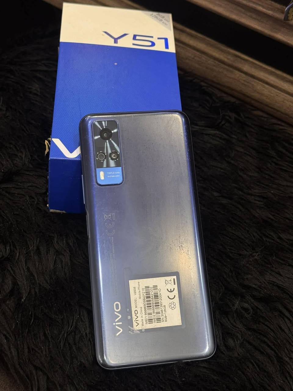 السلام عليكم
فيفو Y51ذاكرة 128رام 8 جهاز حلو و نضيف لدرجة
السعر 150الف و بي مجال
***********
