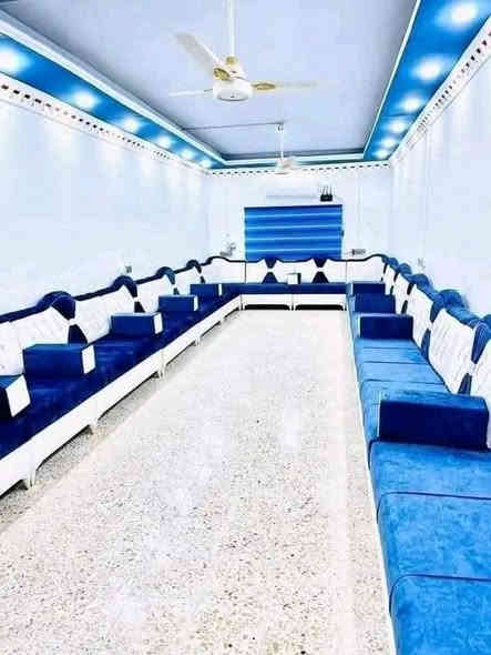 عروضنا المميزه سعر المتر ديوان 58 الف
هدايانه مميزه 1/ستائر 2/كوشات 3/طبلات
خشب جام + بلوك
اسفنج مميز ½
قماش من اختياركم كتان او وتر بروف
ذي قار سوق الشيوخ
***********
