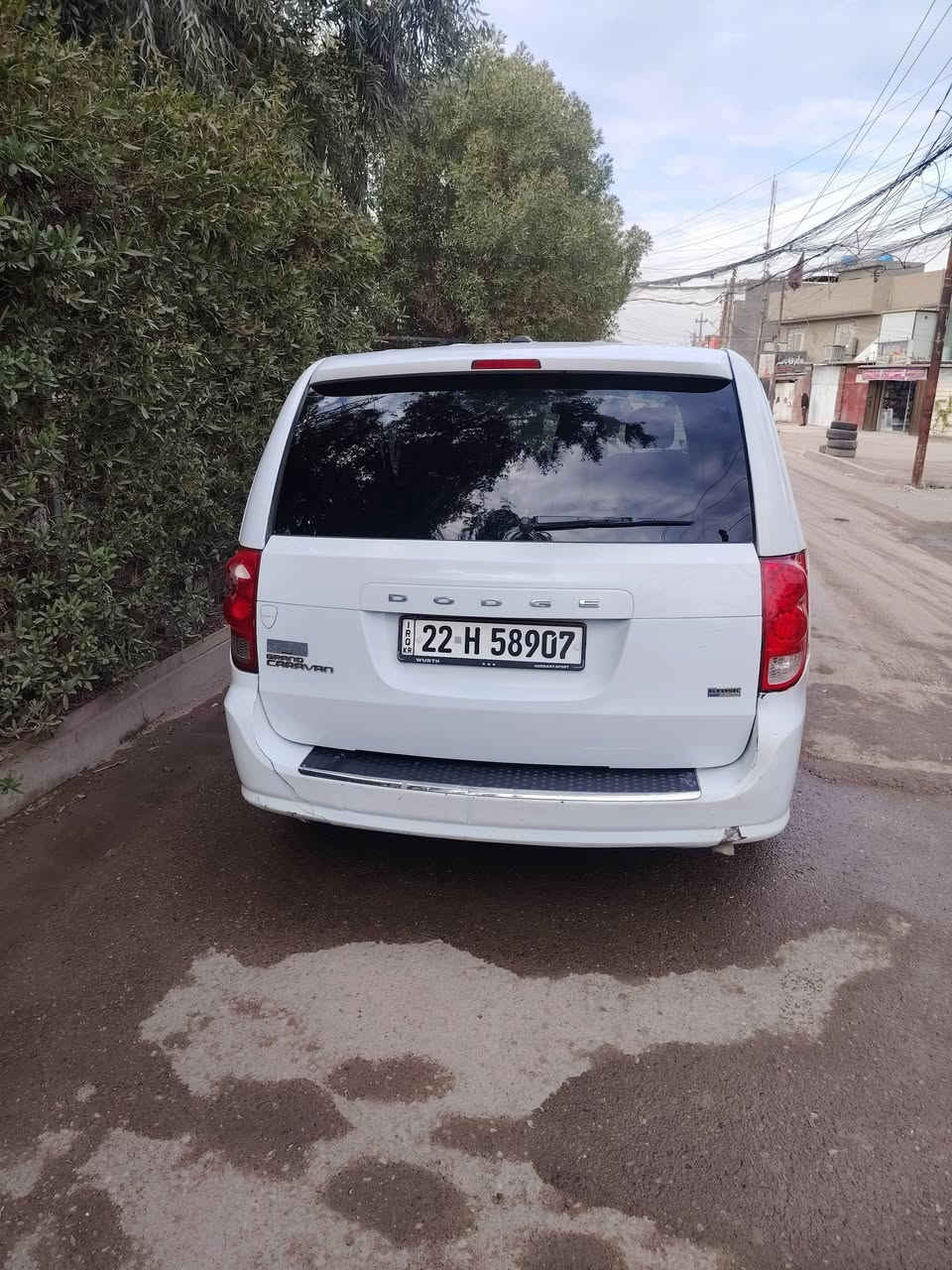 دوج كرفان
موديل ٢٠١٨
لون ابيض
رقم أربيل جديد دولي
بيبان جنطه ميكانيك مو كهرباء 
داخل السياره ملكي 
شاشه كبيره
جام كلهم كهرباء
سنويه خلصانه تقريباََ صار سنه 
تحكم استيرن 
تبريد ٣ قطع 
محرك  VVT  
6 سلندر
السعر ١٦٥$
موبايل ***********
