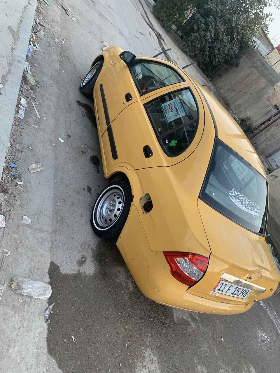 السلام عليكم طيبه ٢٠١٥ للبيع 
سياره بدون ضربه بس قبق جنطه طخه
بدون صبغ 
كير ومكينه خير من الله 
تبريد ثلج 
صدر امامي خلفي جديد قبل ٤ ايام بدلتهن
تخم تاير جديد
سياره نقصها جوزه مال سويج وايسي فقط 
مصفر هيئة وغرامات وب اسمي تحويل ثاني يوم
السعر ٣٩ وبيه مجال قليل
***********
