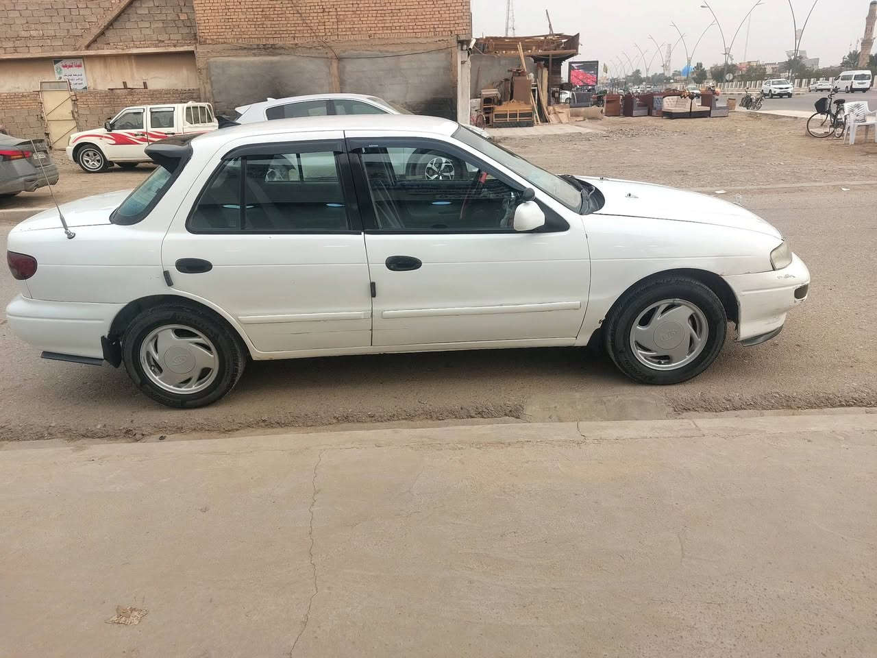 سلام وعليكم كيه سيفيه مديل ٩٥ خير من الله تبريد تفه شقال تخم تاير العنوان ديالى كنعان  السعر ٣٧ /////***********
