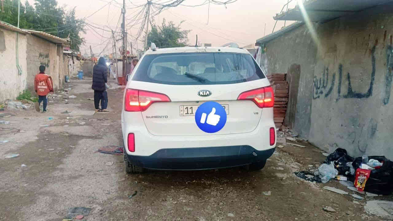 سلام عليكم سورنتو 2014وارد امريكي  للبيع او مراوس سعرهه 130وبيهه مجال 
6سلندر حجم المكينه 3500
السياره جافيه على صفحت السايق ومعمره بيهه تبديل تكمه فقط كير مكينه مكفولا تحويل مباشر فول موصفات نواقصهه بس غاز التبريد صدرهه حلو بكان بغداد الشعله رقم الهاتف***********
