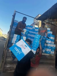 بفضل الله وبحمده تم وصول  سفرة 1600 غم 6 رول  جميلة شارع حسينية الانصا...