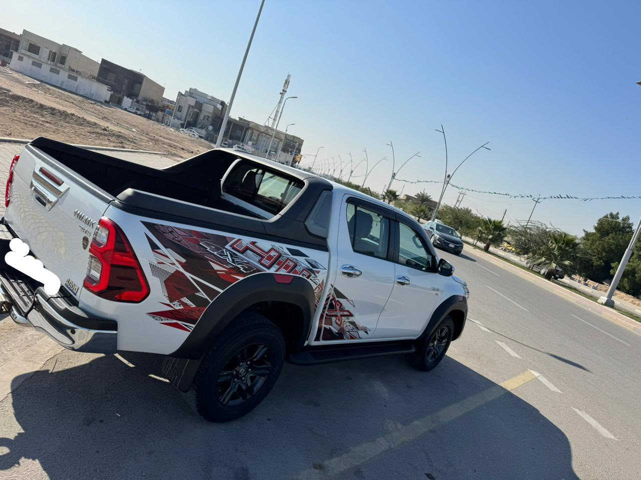 السلام عليكم 

بيكم هيلوكس 2023 تي ار دي
مكفوله كفاله عامه  
مواصفات 
بصمه تشغيل 
بصمه ابواب
شاحن 
كشنات تدفئه تبريد
قطعتين تبريد
اشاره ترحيب
بنيد جكات
6 سلندر
شاشه كامره خلفيه 360 درجه
وباقي المواصفات المعروفه
رقم اربيل   ماشيه 42 الف
للاستفسار اتصل غير متواجد ع  
فيس***********
السياره جديده كل
السعر  375
