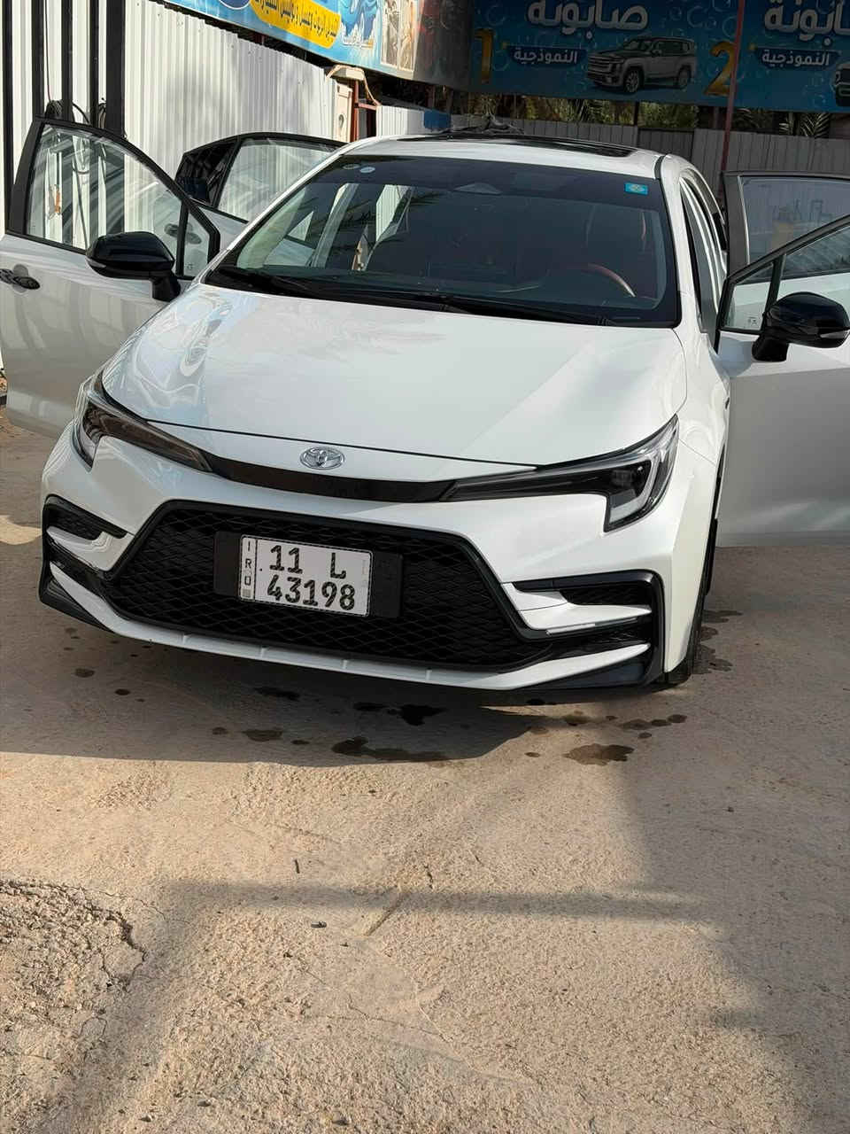 كورلا S بلاك ادشن للبيع فقط 2025
ماشيه 16الف كم فقط فول مواصفات للاخير كرسي كهرباء بدون صبغ وبدون بارد بيه فقط شخط زغير بالباب الخلفي والسونار مرفق بالمنشور السعر 162وبيها مجال بسيط كلش الشراي يتصل فقط مكاني كربلاء ***********
