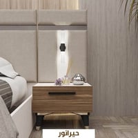 غرفة نوم ٧ قطع • موديل تركي • سرير مخزن