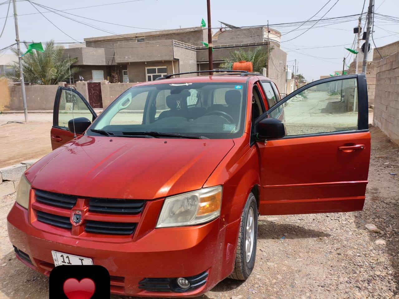 دوج كرفان موديل ٢٠٠٩ سياره طابه كلين بدون حادث  مكفوله بس مصبوغه حزام لان تدرون لونه لازم تعيد صبغ سياره تأخذه سونار مكفوله  تبريد شغال كير مكينه خير من الله تحويل مباشر جام كهرباء محرك ٣٣٠٠ السعر٨٥ورقه مكان بغداد الاستفسار ***********
