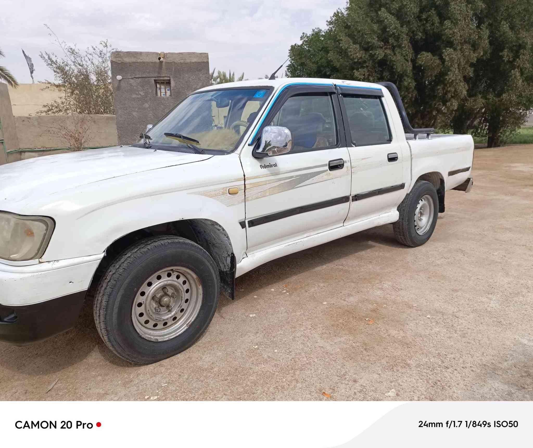 للبيع بيك اب صيني ادميرال موديل ٢٠٠٦ باسمي مداور ثاني يوم سنويه ٢٠٣٠ كير محرك شرط الاتصال على رقم ***********
