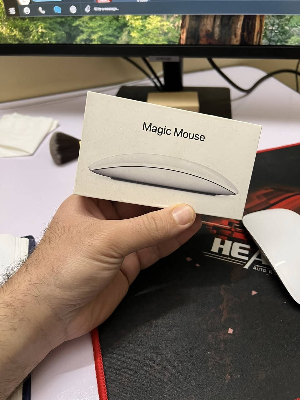 مرحبا ، ماجك ماوس اخذته من سمارت 
استخدام ٤ اشهر تقريباً 
قيم واخذ


**إذا كنت صاحب هذا الإعلان وتريد حذفه لأي سبب، رجاءا أرسل رسالة إلى الدعم الفني**