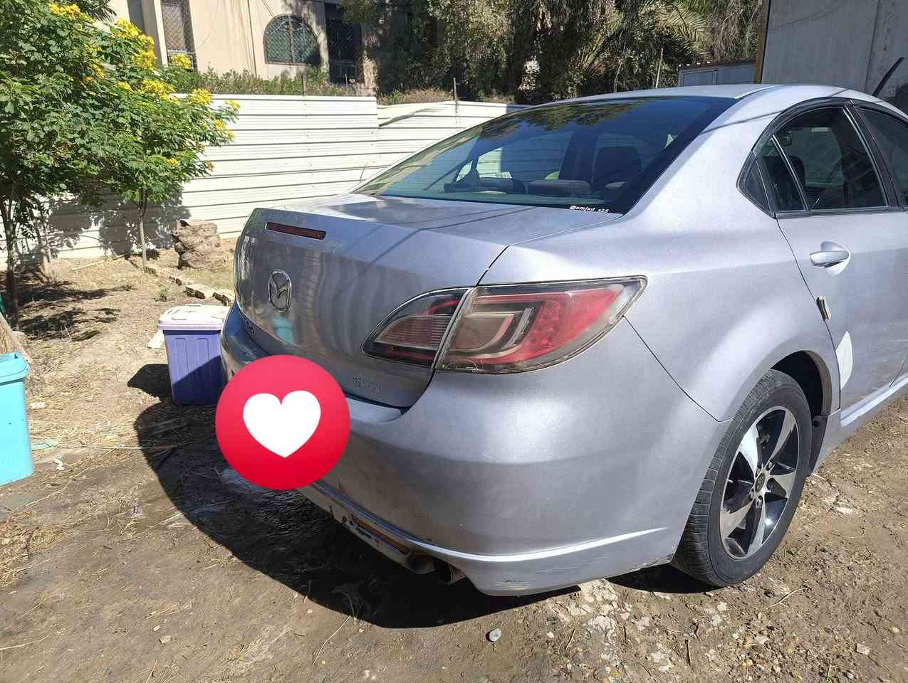 سلام عليكم مازدا 6 خليجي 2009 صبغ اقل من حزام ابيع حزام بدون ضربه بغداد انكليزي باسمي  للبيع ب80 وبيه مجال ***********
